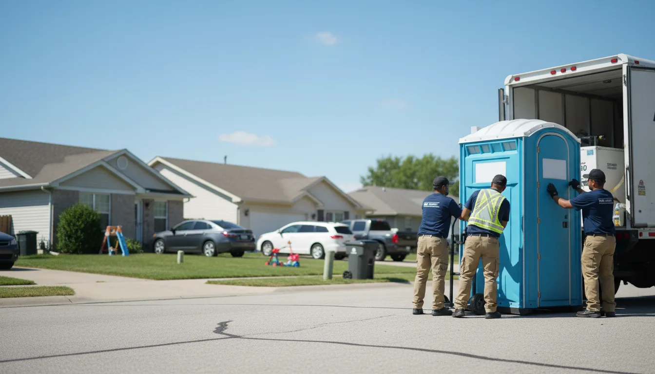 Standard Porta Potty Rentals in Lost Nation, IA near me